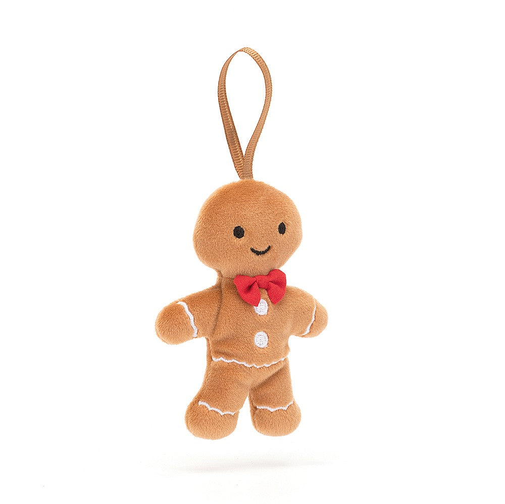 Festive Folly Gingerbread Fred by Jellycat