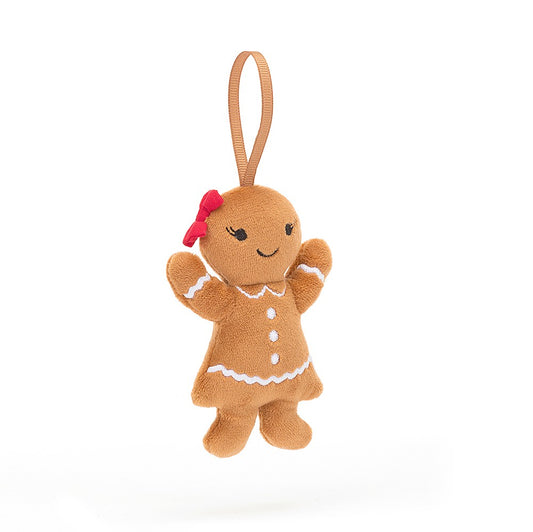 Festive Folly Gingerbread Ruby by Jellycat