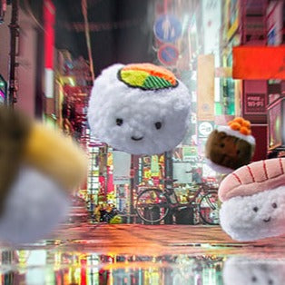 Sassy Sushi Uramaki by Jellycat