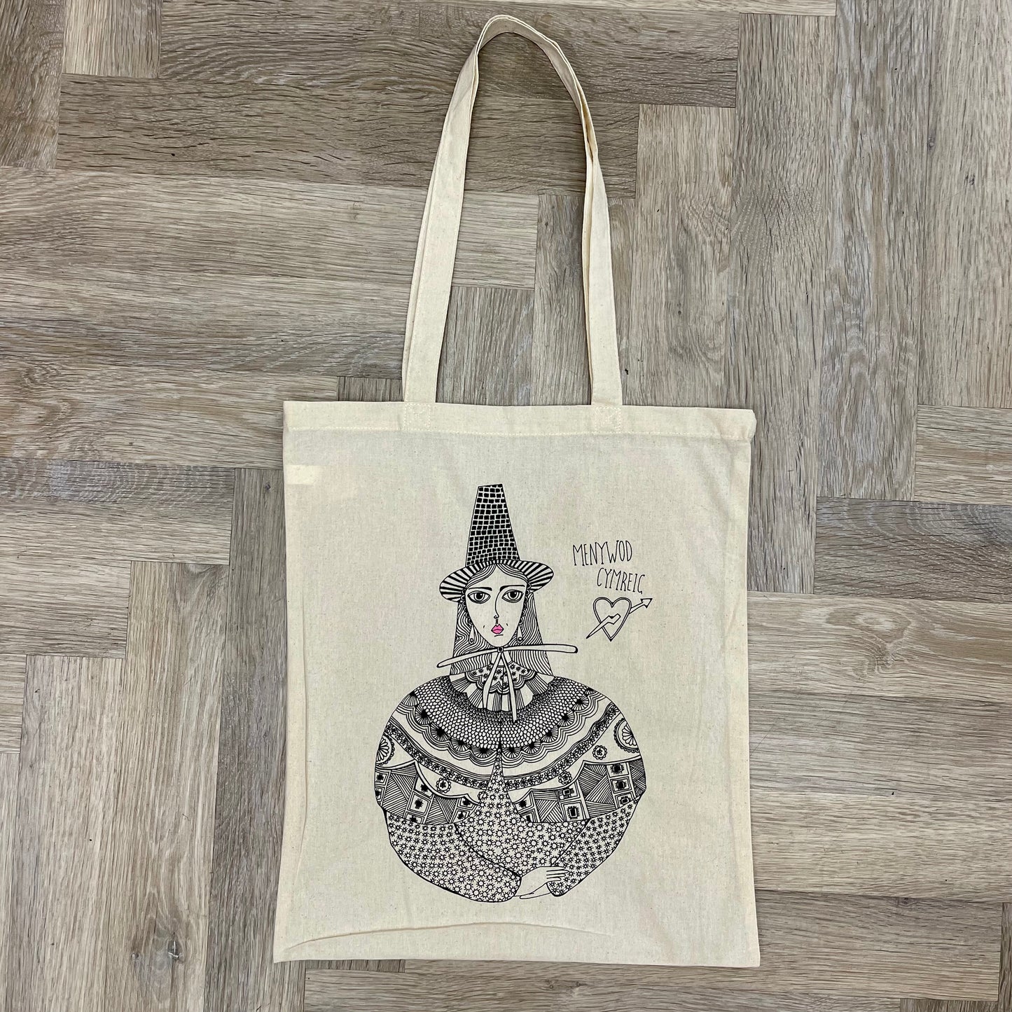 Welsh Lady Tote Bag