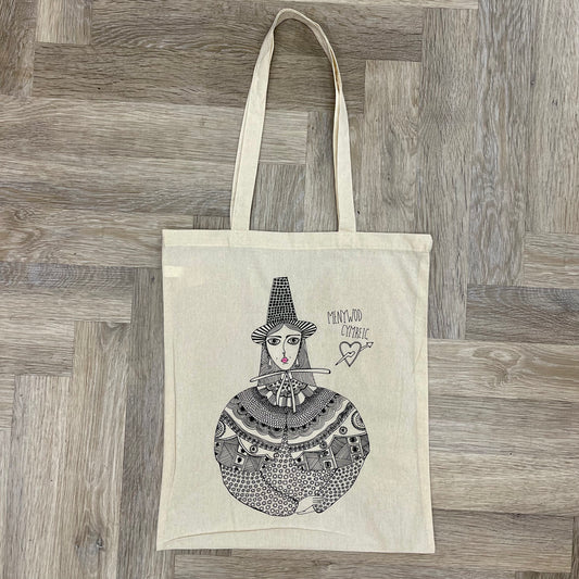 Welsh Lady Tote Bag