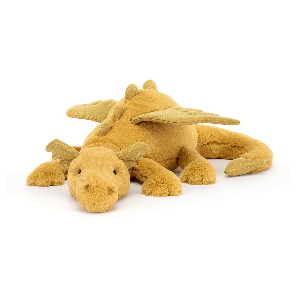 Huge Golden Dragon by Jellycat