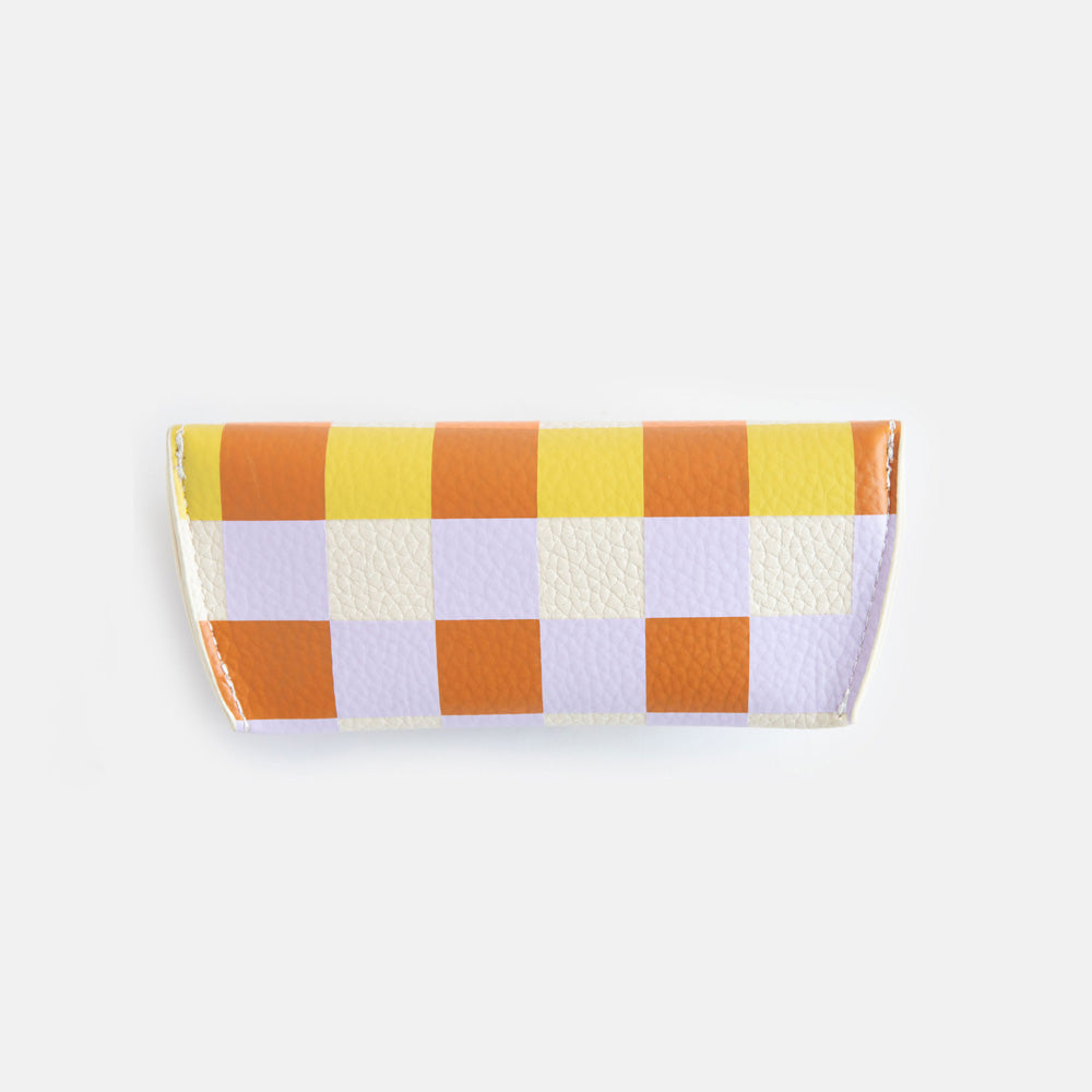 Multi Check Glasses Case