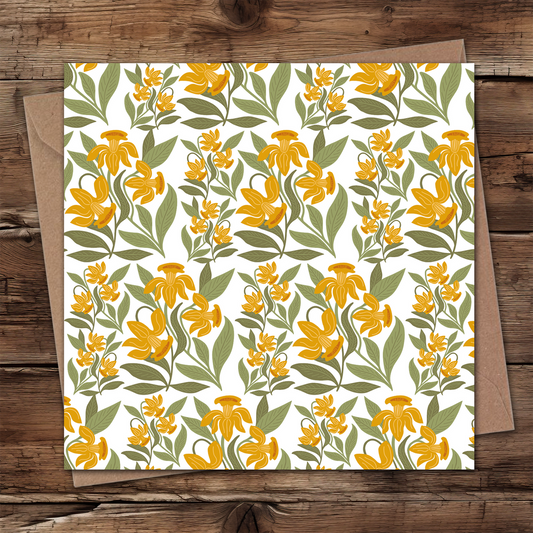 Daffodil In Bloom Card
