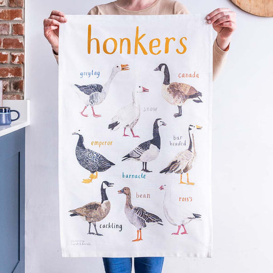 Honkers Design Tea Towel
