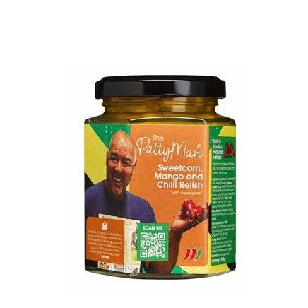 The Patty Man, Sweetcorn Mango & Chilli Relish