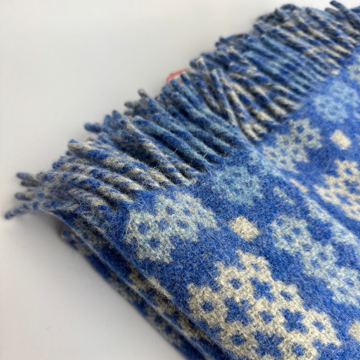 Welsh Blue Tapestry Blanket By Rock Mill