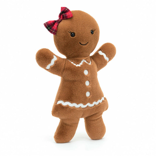 Large Jolly Gingerbread Ruby by Jellycat