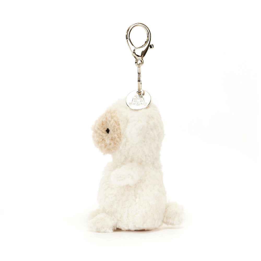 Little Lamb Bag Charm By Jellycat