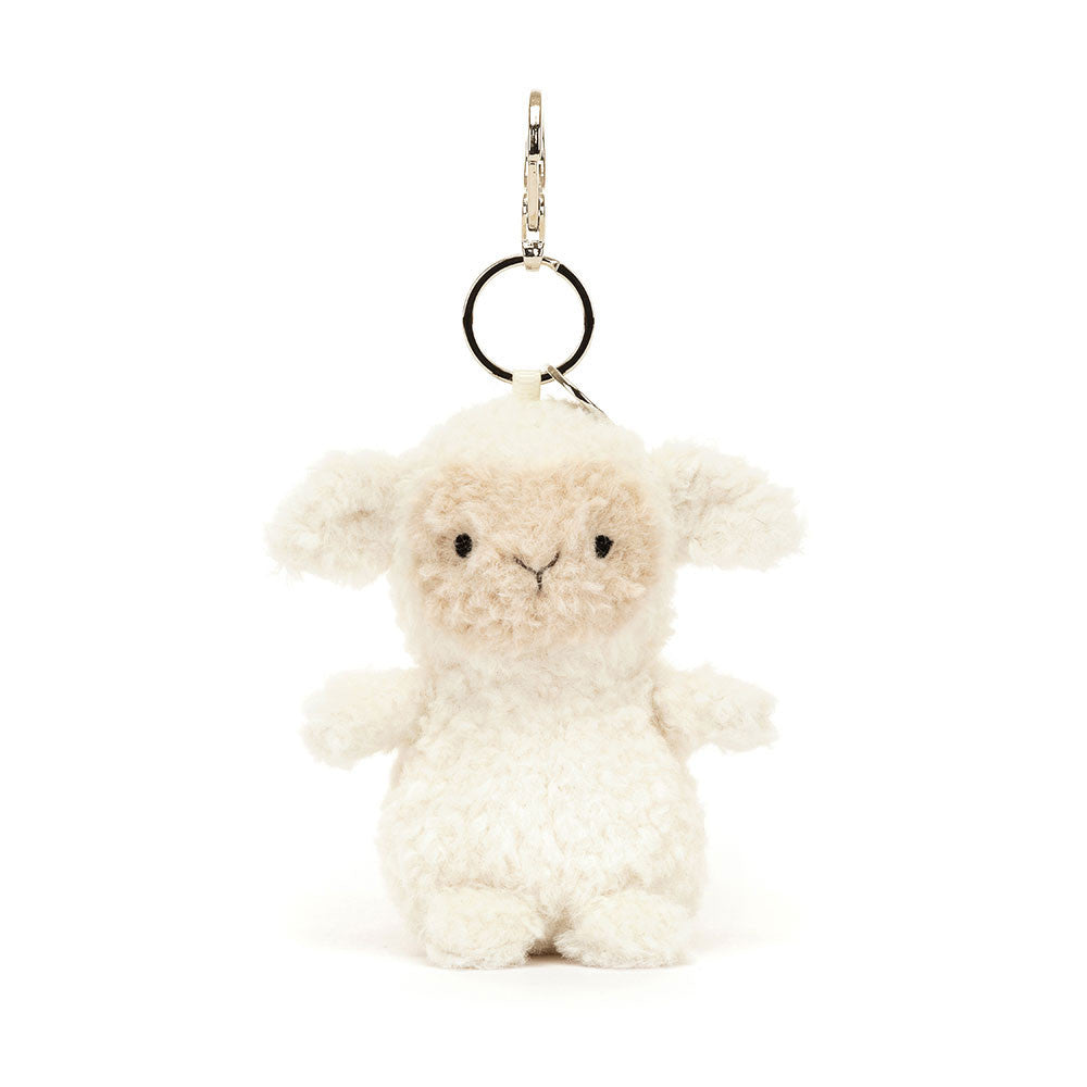 Little Lamb Bag Charm By Jellycat