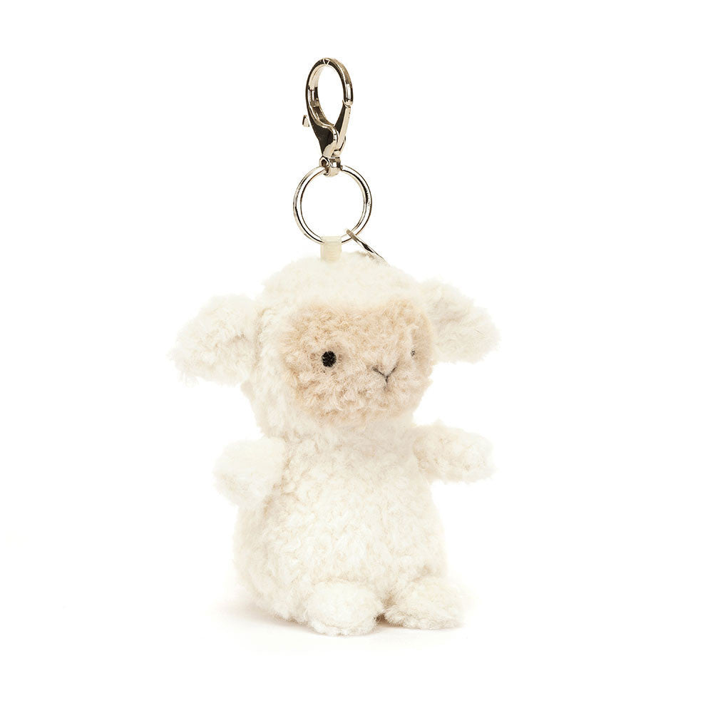 Little Lamb Bag Charm By Jellycat