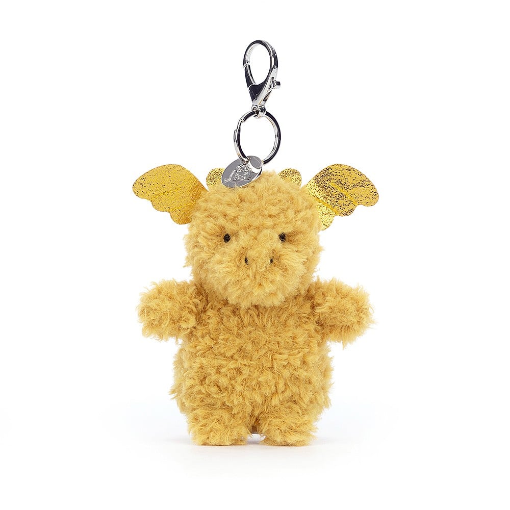 Little Dragon Bag Charm by Jellycat