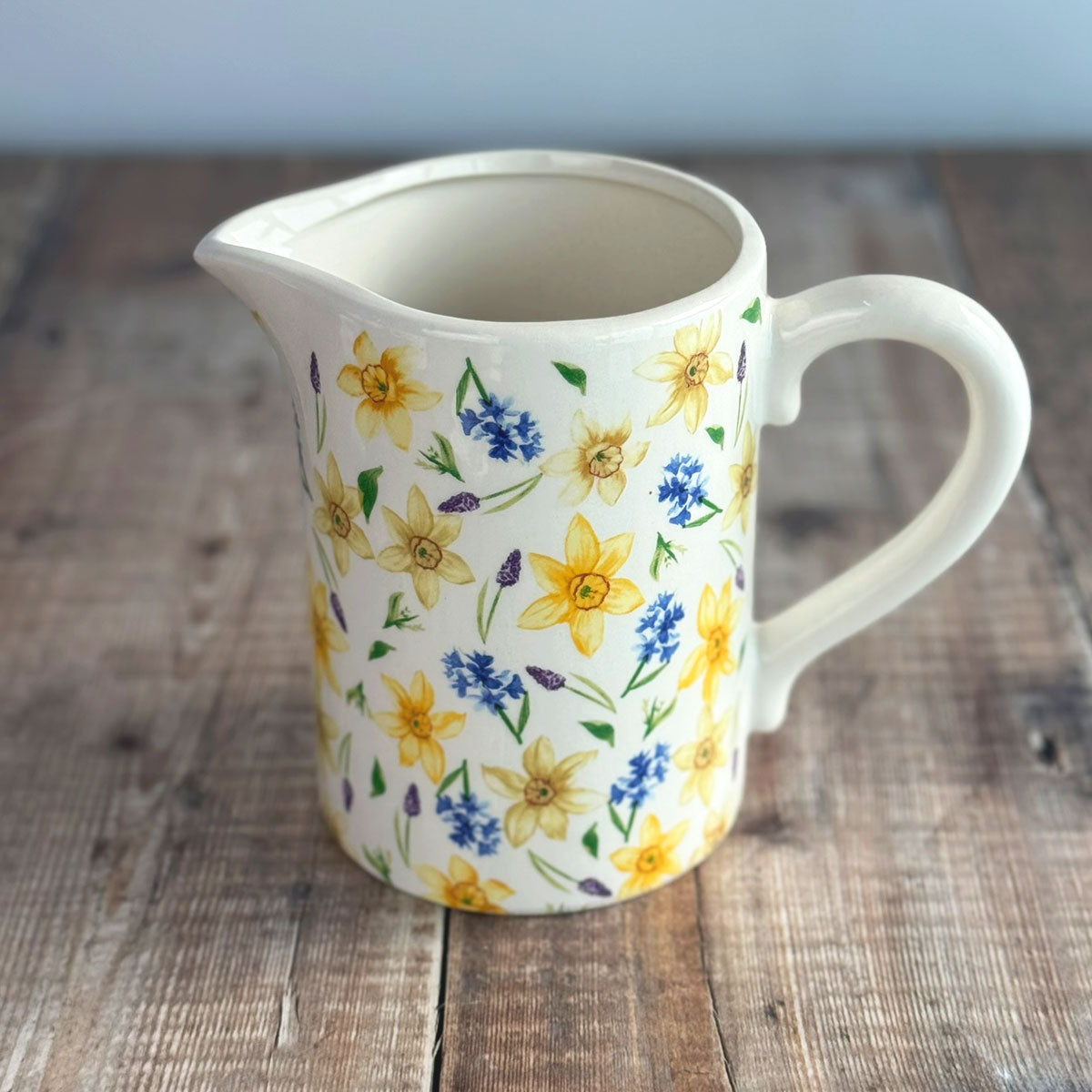 Daff & Hyacinth Jug