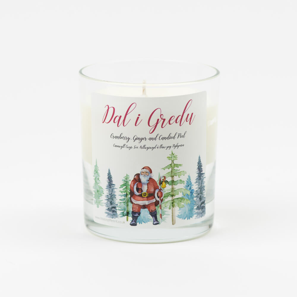 Dal I Gredu Welsh Candle