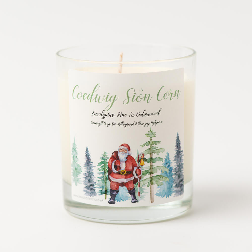 Coedwig Sion Corn Welsh Candle