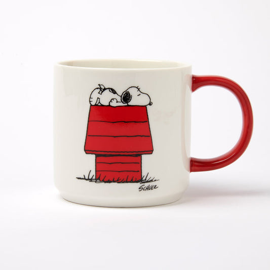 Peanuts Allergic Mornings Mug