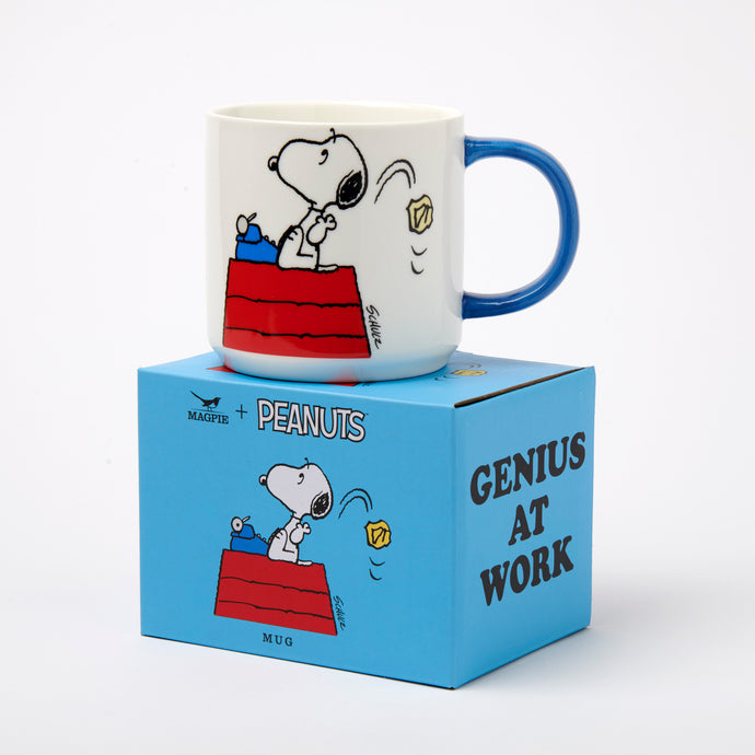 Peanuts Genius At Work Mug