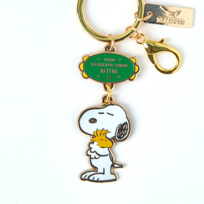 Peanuts World's Best Mum Keyring