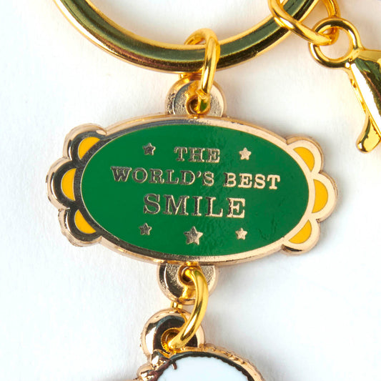 Peanuts World's Best Smile Keyring