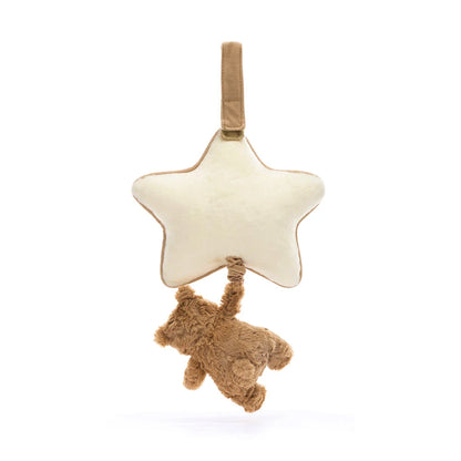 Bartholomew Bear Musical Pull By Jellycat