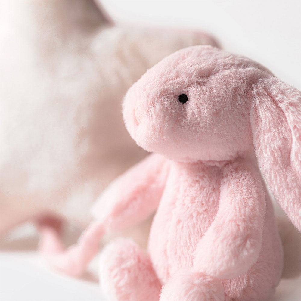 Pink Bashful Bunny Musical Pull By Jellycat