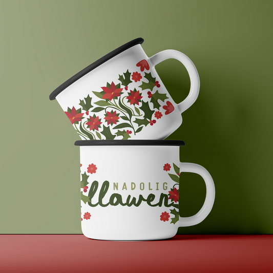 Poinsettia Mug