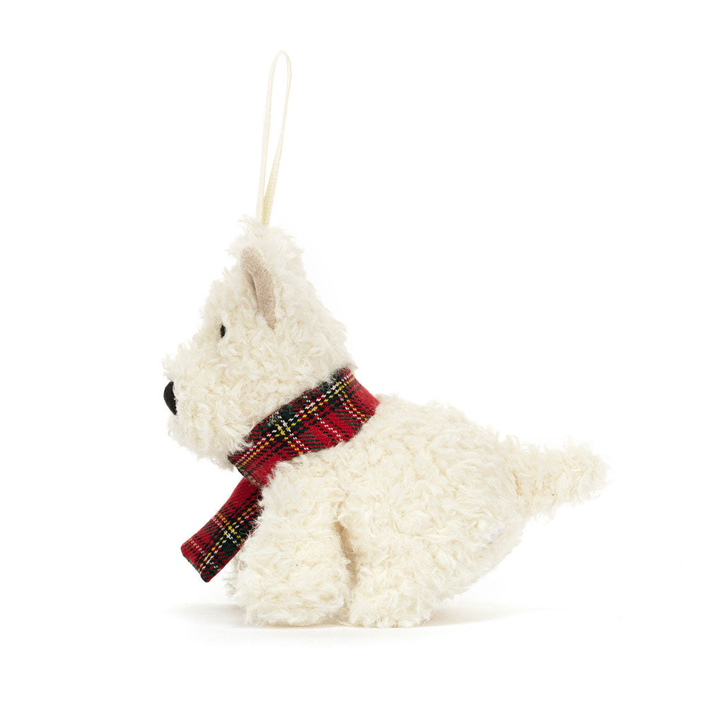 Munro Scottie Dog Decoration By Jellycat