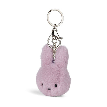 Miffy Fuzzy Keyring in Lilac
