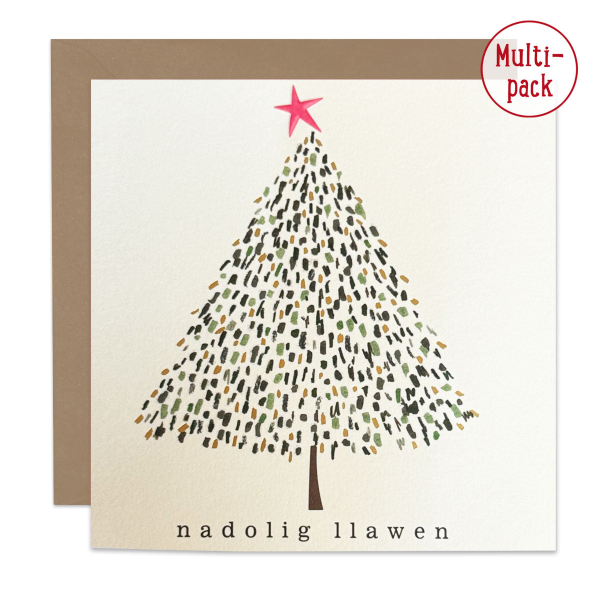8 Pack Nadolig Llawen Christmas Cards