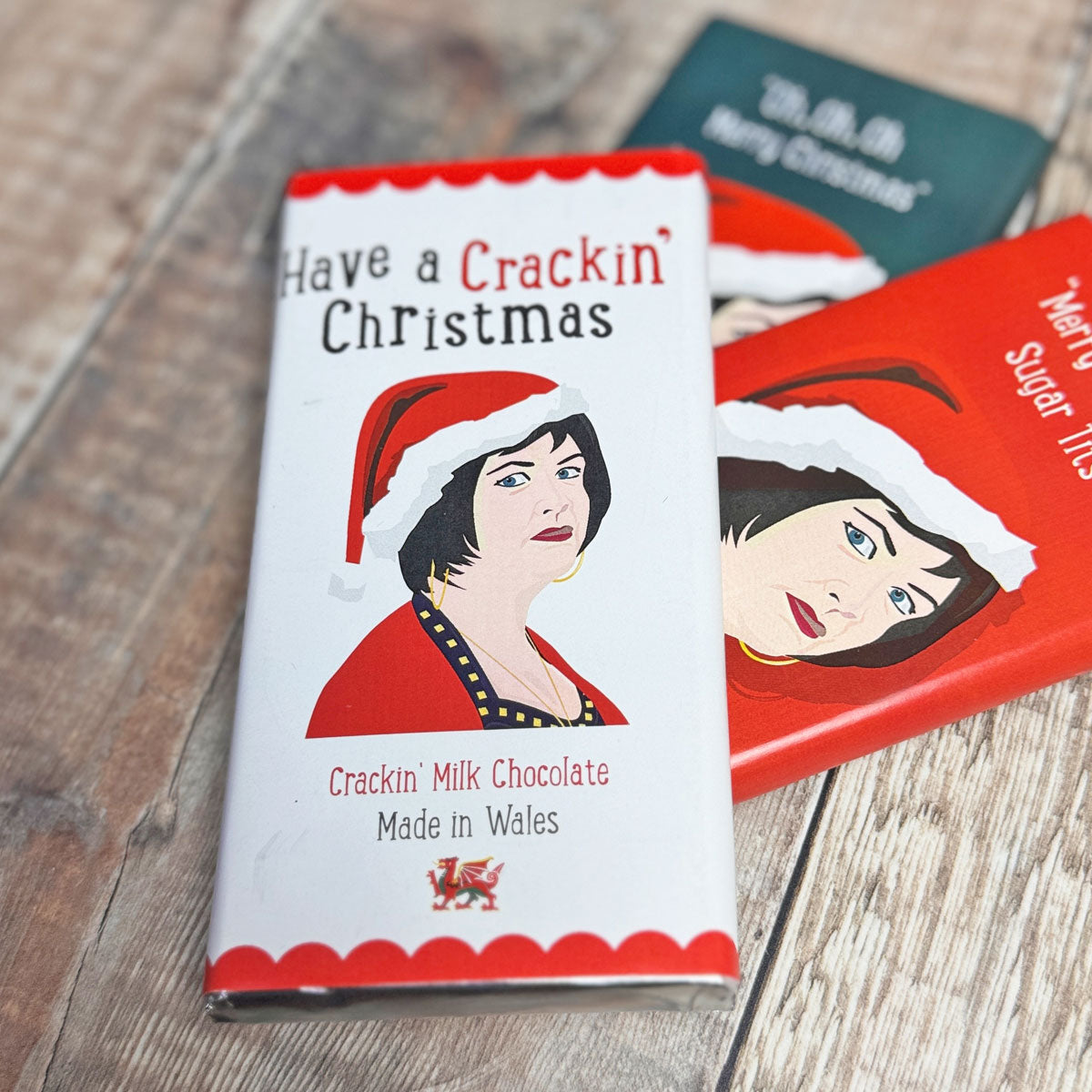 Nessa Crackin' Christmas Chocolate Bar