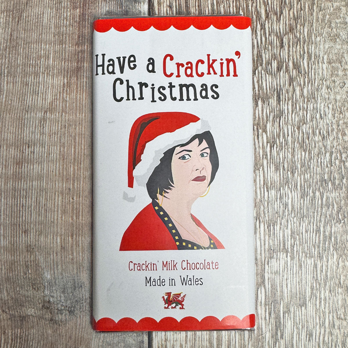 Nessa Crackin' Christmas Chocolate Bar