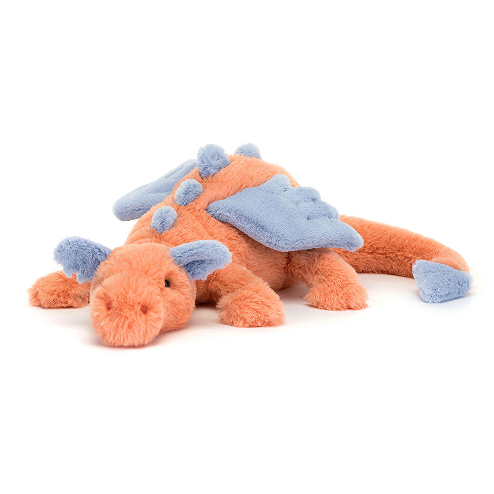 Large Persimmon Dragon By Jellycat