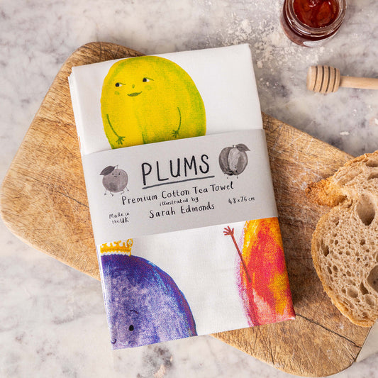 Plum Design Tea Towel