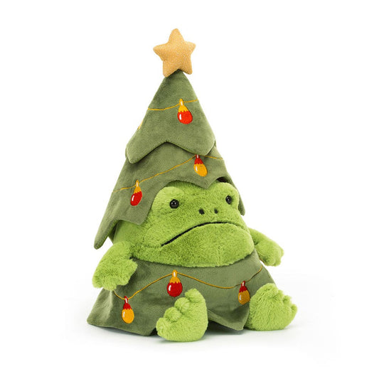 Christmas Tree Ricky Rain Frog by Jellycat