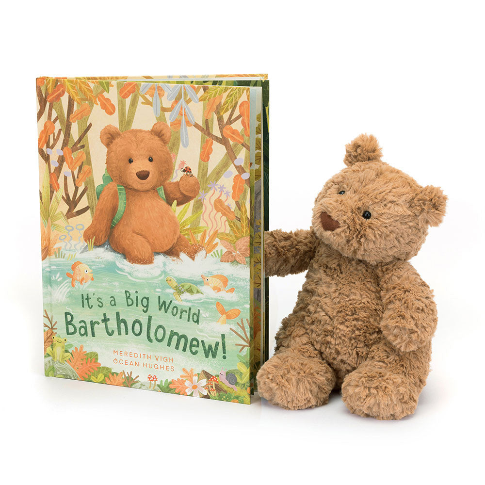 Its a Big World Barth Book By Jellycat