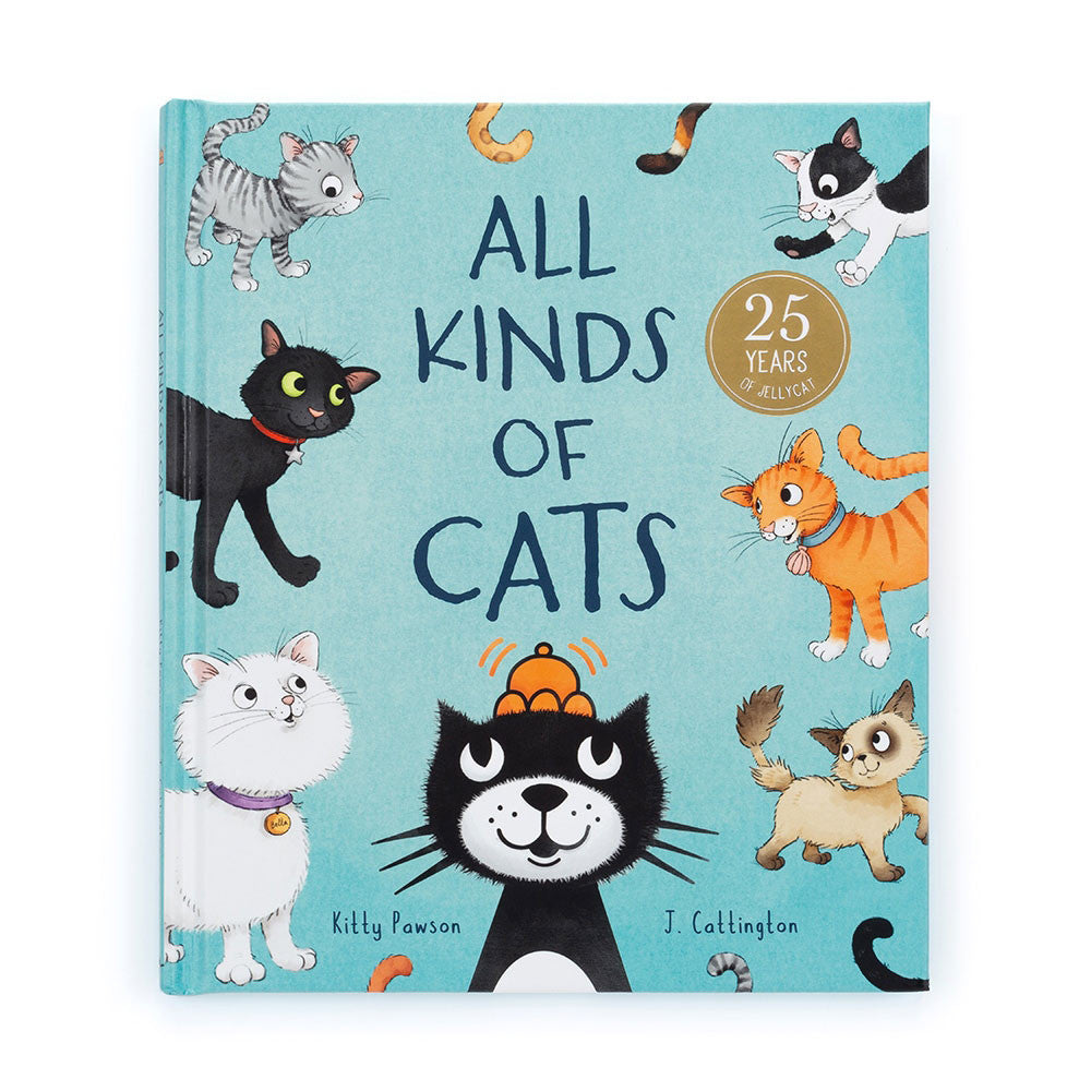 All Kinds of Cats Book by Jellycat