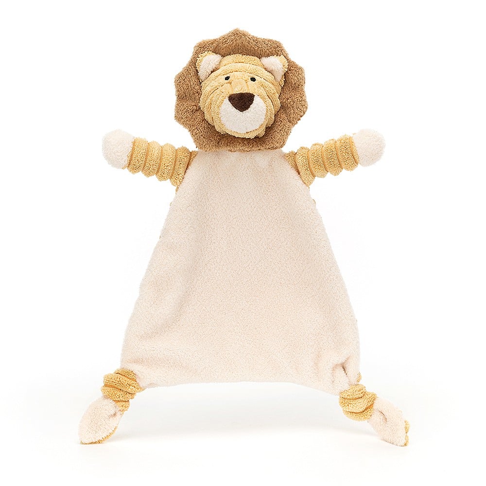 Cordy Roy Baby Lion Soother by Jellycat