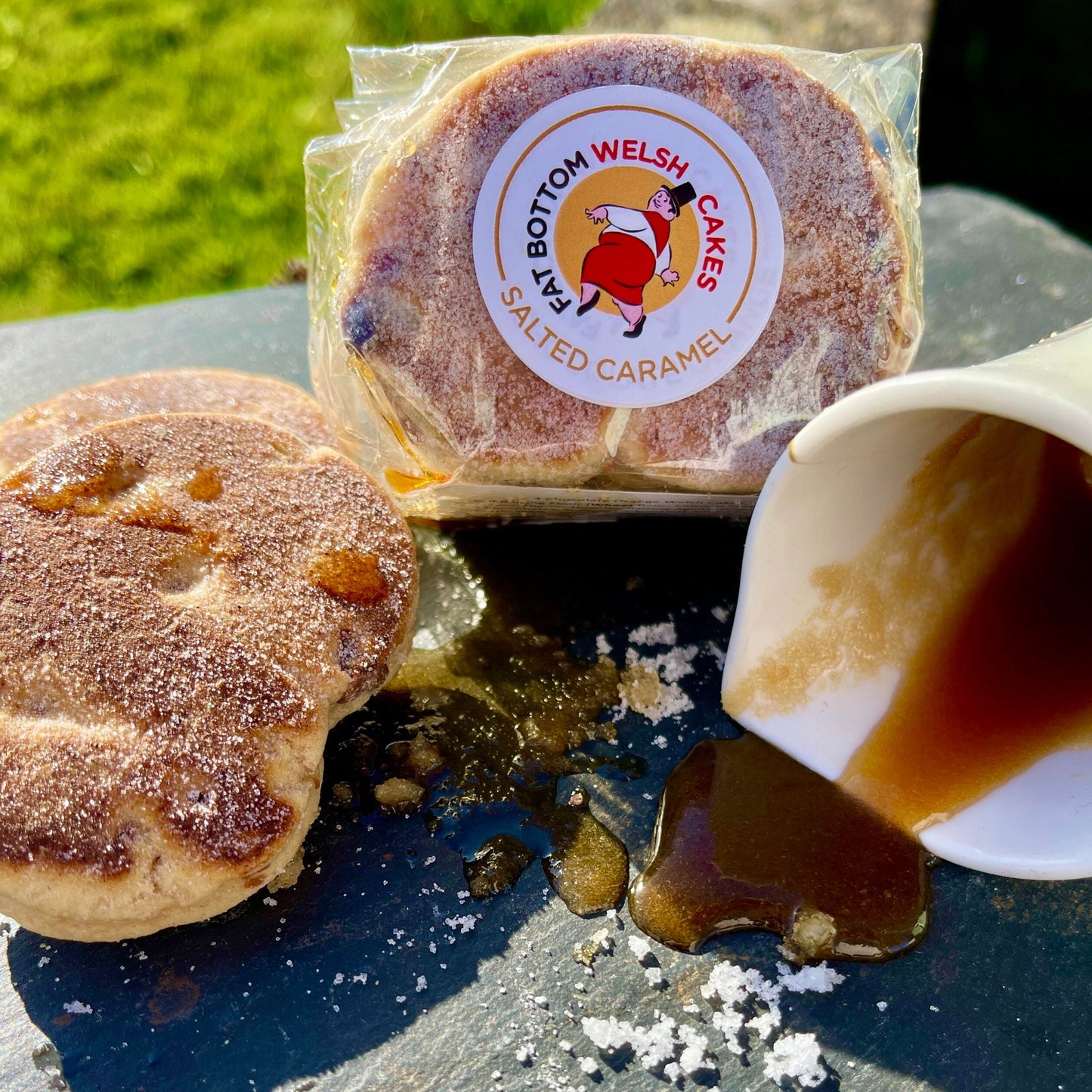 Salted Caramel Welshcakes