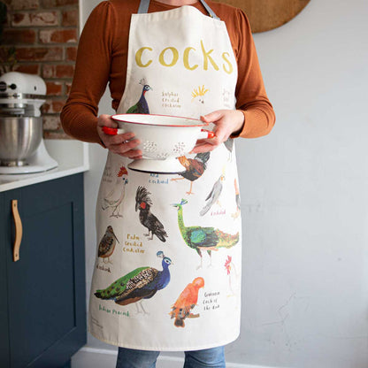 Cocks Bird Pun Apron