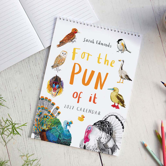2027 'For The Pun Of It' Wall Calendar - UK Edition
