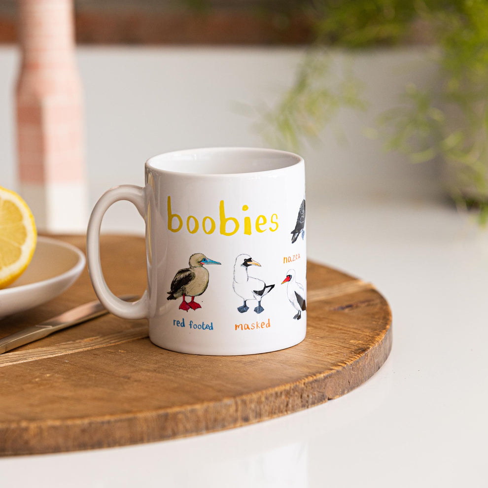 Boobies Ceramic Bird Mug