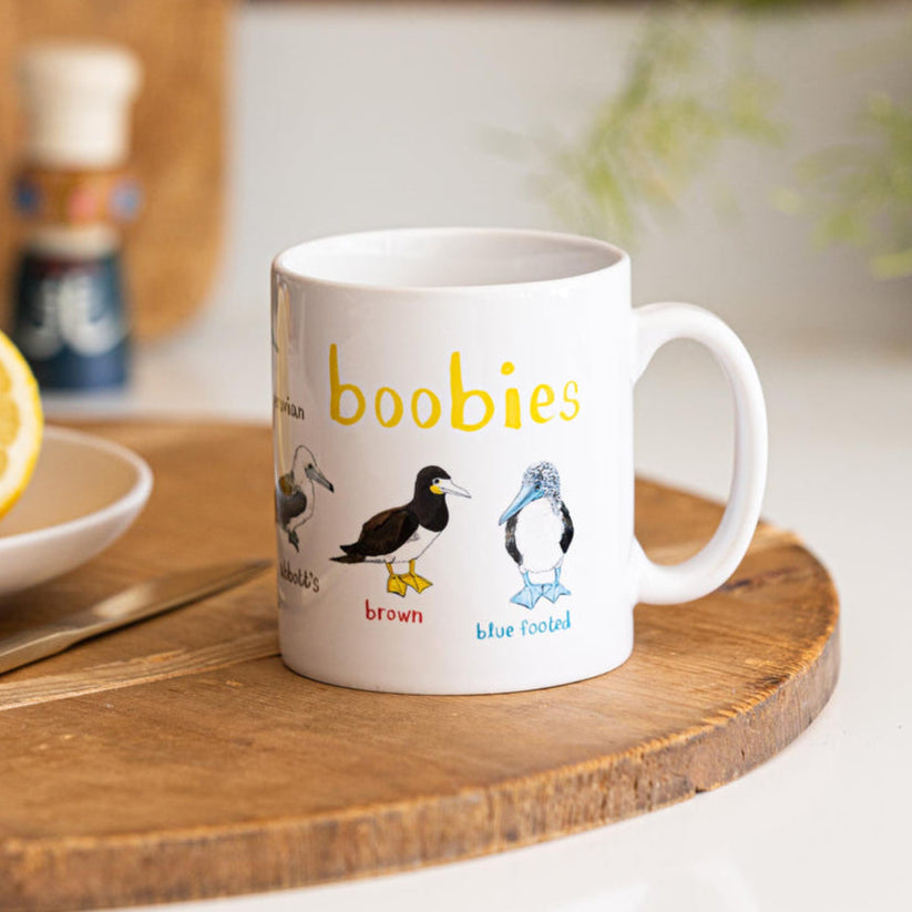 Boobies Ceramic Bird Mug