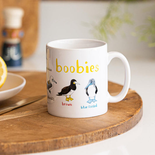 Boobies Ceramic Bird Mug