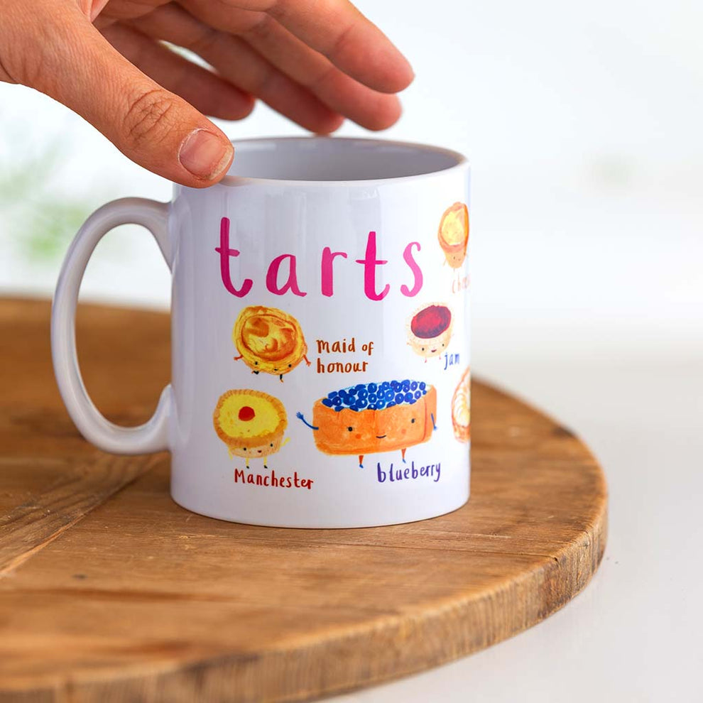 Tarts Ceramic Design Mug