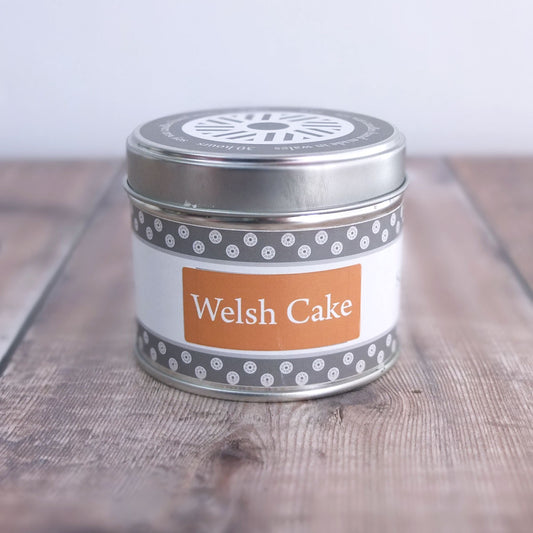 Welsh Cake Tin Candle By Slate House