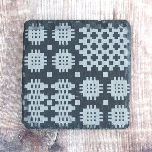 Slate Corner Tapestry Coaster by Slate House