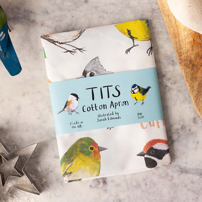 Tits Bird Pun Apron