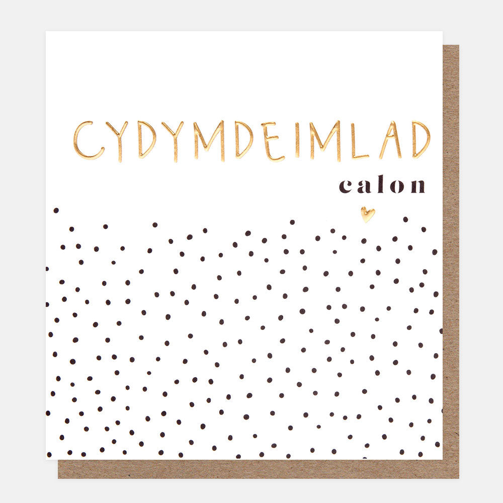 With Sympathy Welsh Card