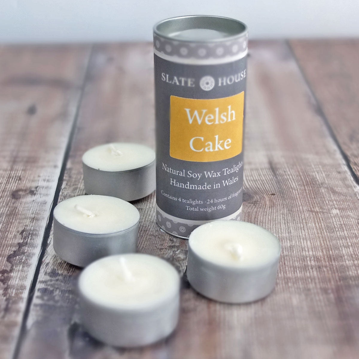 Welsh Cake Tealights by Slate House