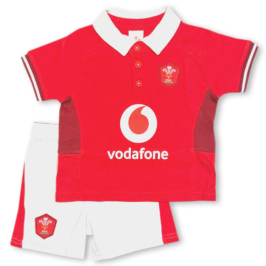 Welsh Rugby Baby Short and T-Shirt Set